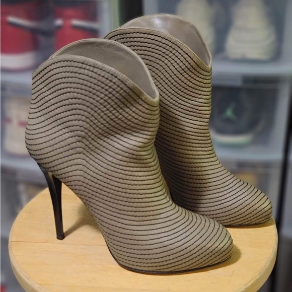 Giuseppe Zanotti Leather Ankle Boots - Picture 1 of 5